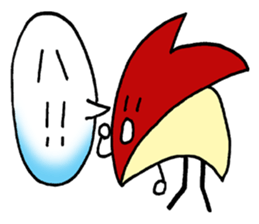 bento apple rabbit sticker #11433338