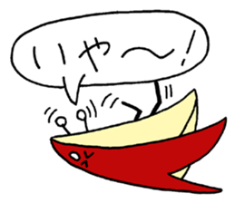 bento apple rabbit sticker #11433340