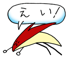 bento apple rabbit sticker #11433344