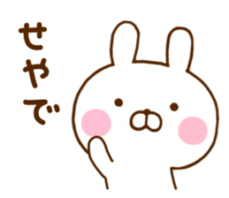 Rabbit Usahina Kansai 2 sticker #11433352