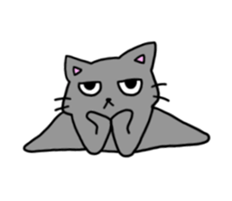 plated bad cat sticker #11433432