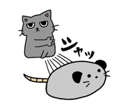 plated bad cat sticker #11433433