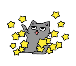 plated bad cat sticker #11433435