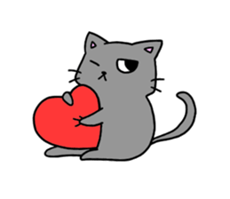 plated bad cat sticker #11433436