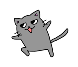 plated bad cat sticker #11433439