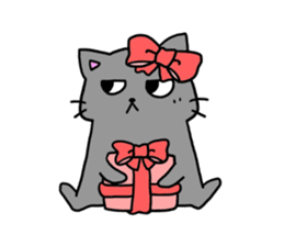 plated bad cat sticker #11433442