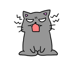 plated bad cat sticker #11433443