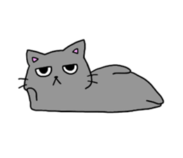 plated bad cat sticker #11433444