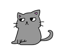 plated bad cat sticker #11433448