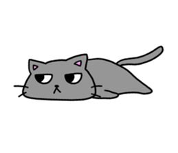 plated bad cat sticker #11433451
