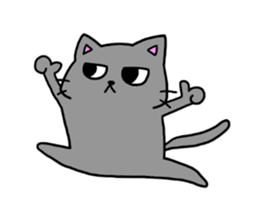 plated bad cat sticker #11433452