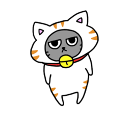 plated bad cat sticker #11433457