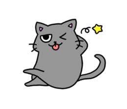 plated bad cat sticker #11433458