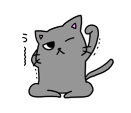 plated bad cat sticker #11433460