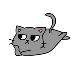 plated bad cat sticker #11433461