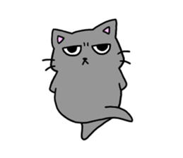 plated bad cat sticker #11433465