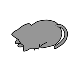 plated bad cat sticker #11433466