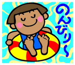 Showa retro girl 5 sticker #11433657