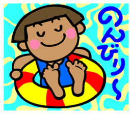 Showa retro girl 5 sticker #11433657