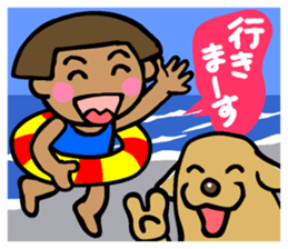 Showa retro girl 5 sticker #11433658