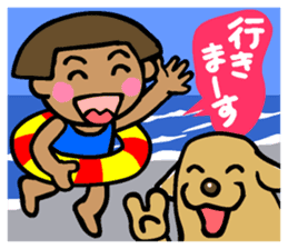 Showa retro girl 5 sticker #11433658