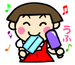Showa retro girl 5 sticker #11433665