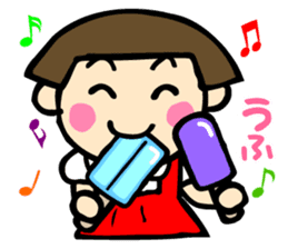 Showa retro girl 5 sticker #11433665