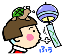 Showa retro girl 5 sticker #11433667