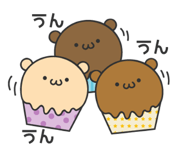 Dessert Bears sticker #11433956