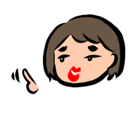 She is AOI-chan sticker #11434219