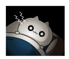 Very languid cat2 sticker #11434239