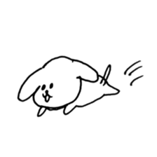 loose dog life sticker #11434493