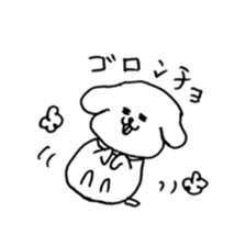 loose dog life sticker #11434496