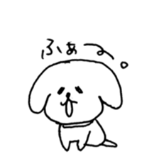 loose dog life sticker #11434498