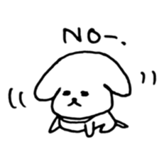 loose dog life sticker #11434502