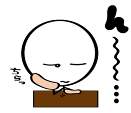 pretty stick human11 sticker #11434852