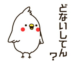 White birds. -Kansai flavor- sticker #11434872