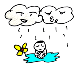 Clouds of love ($_$) sticker #11435234