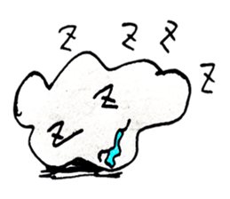 Clouds of love ($_$) sticker #11435238