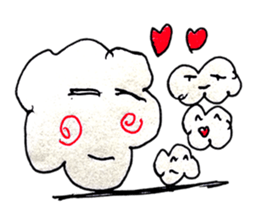 Clouds of love ($_$) sticker #11435240