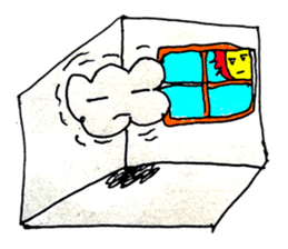 Clouds of love ($_$) sticker #11435241