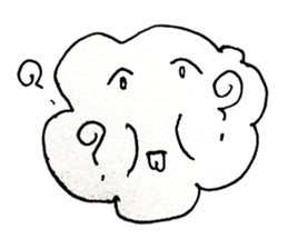 Clouds of love ($_$) sticker #11435243