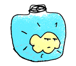 Clouds of love ($_$) sticker #11435244