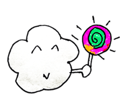 Clouds of love ($_$) sticker #11435247