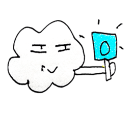 Clouds of love ($_$) sticker #11435249