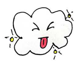 Clouds of love ($_$) sticker #11435250
