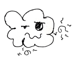Clouds of love ($_$) sticker #11435253