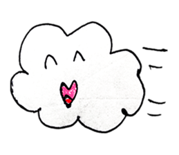 Clouds of love ($_$) sticker #11435258