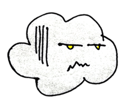 Clouds of love ($_$) sticker #11435263