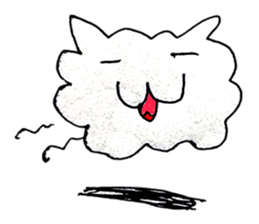 Clouds of love ($_$) sticker #11435264